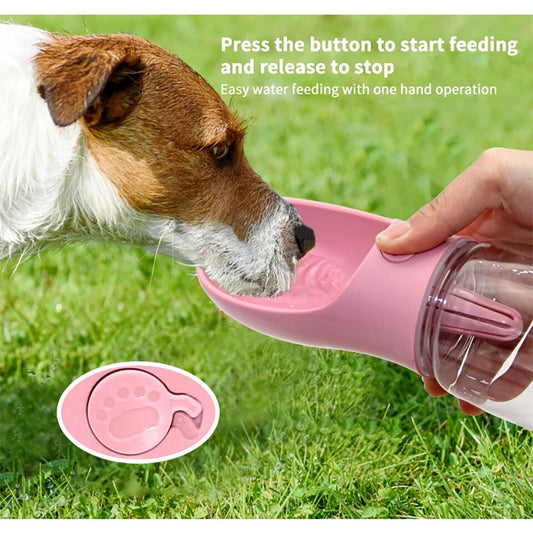 Dog Water Bottle Portable Pet Water Dispenser Feeder for Puppy Medium Large Dogs Pet Travel Drink Bowl Dog Accessories Outdoor