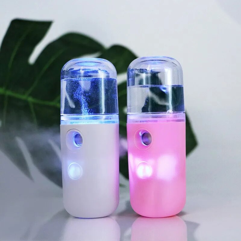 NEW USB Humidifier Rechargeable Nano Facial Mist Sprayer Face Nebulizer Steamer Moisturizing Beauty Instruments Skin Care Tools