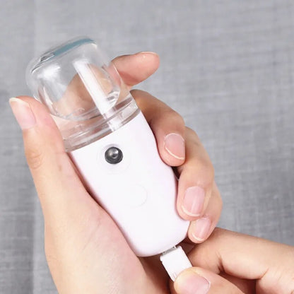 NEW USB Humidifier Rechargeable Nano Facial Mist Sprayer Face Nebulizer Steamer Moisturizing Beauty Instruments Skin Care Tools